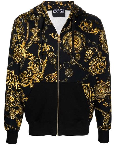 versace hoodie zalando|Versace hoodie men's sale.